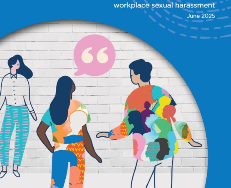 Cover of “Speaking from Experience” report (June 2025) by the Australian Human Rights Commission, with illustrated diverse figures.