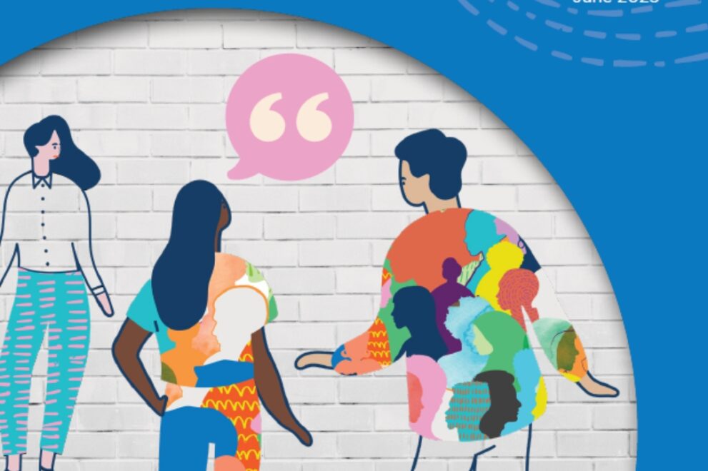 Cover of “Speaking from Experience” report (June 2025) by the Australian Human Rights Commission, with illustrated diverse figures.